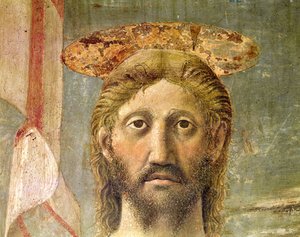 The Resurrection (detail of Christ